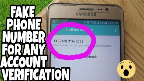 0500 from your AT&T mobile phone. . How to create fake mobile number for verification